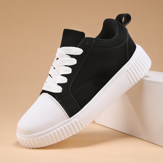 Damen Fashion Sneakers mit atmungsaktivem Obermaterial und rutschfester Sohle EB