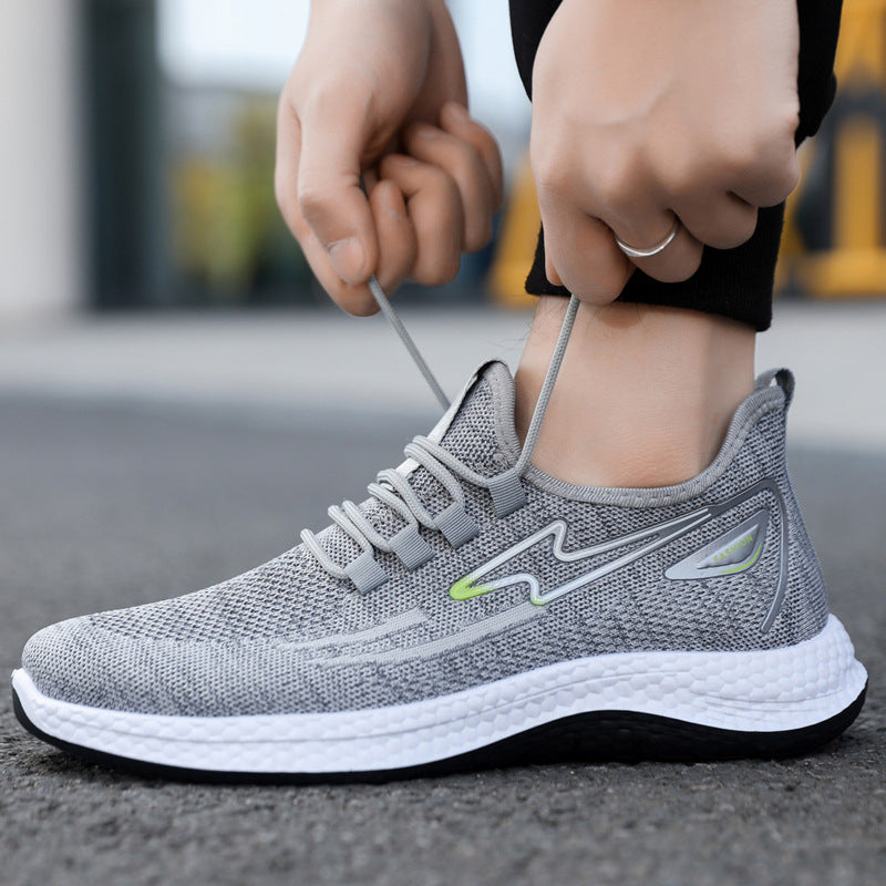 Damen Sportliche Laufschuhe mit flexibler Sohle und atmungsaktivem Obermaterial EB