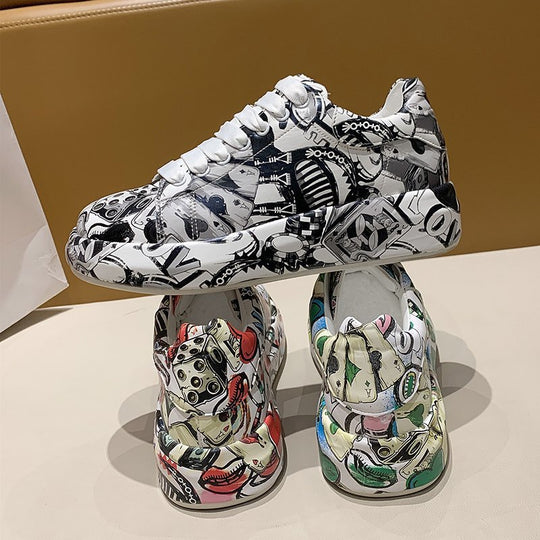 Damen trendige Sneakers EB