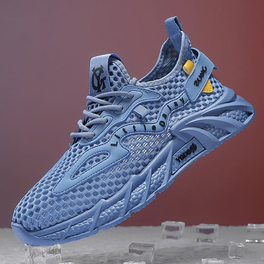Damen Sportliche Mesh-Sneaker mit atmungsaktivem Obermaterial und innovativem Dämpfungssystem EB