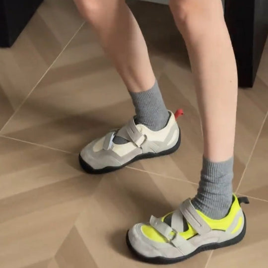 Damen Komfortable Freizeit-Sandalen mit verstellbaren Klettverschlüssen EB