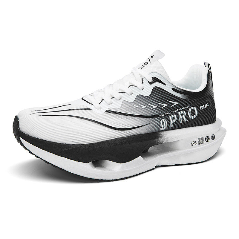 Unisex gedämpfte Wettkampf‑Laufschuhe mit Hohlkern‑Zwischensohle und atmungsaktivem Mesh‑Obermaterial EB
