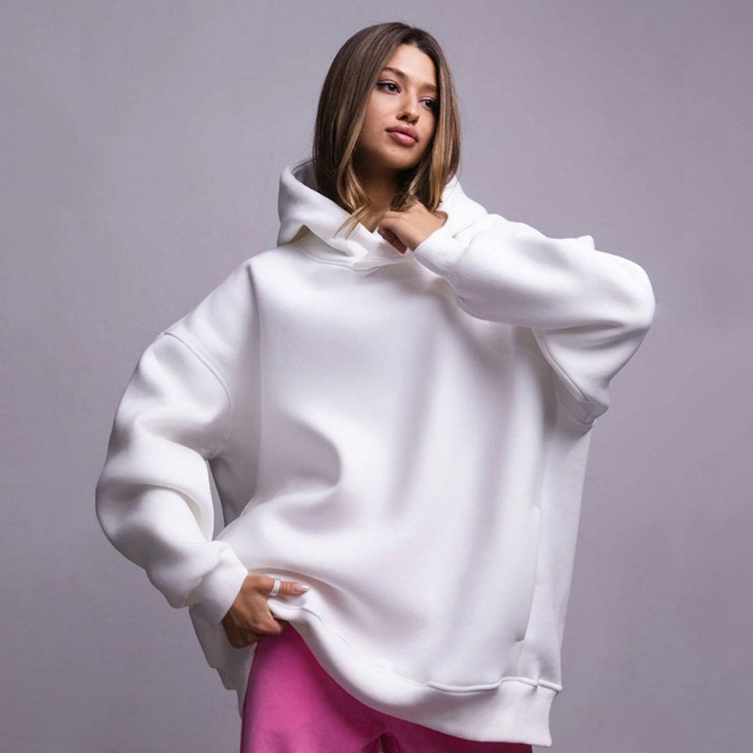 Damen bequemer Oversized Hoodie EB