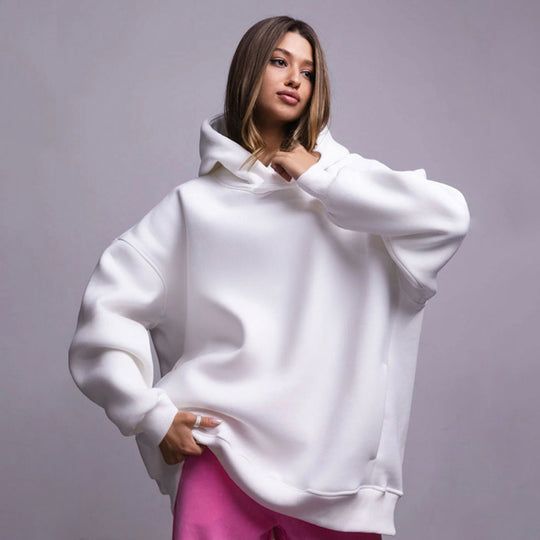 Damen bequemer Oversized Hoodie EB
