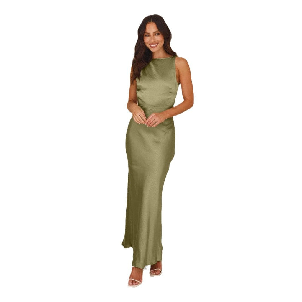 Damen elegantes Etuikleid mit Rückenverschluss und dezenten Details EB