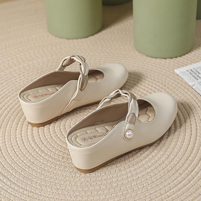 Damen elegante Ballerinas mit modischem Schleifen-Design EB