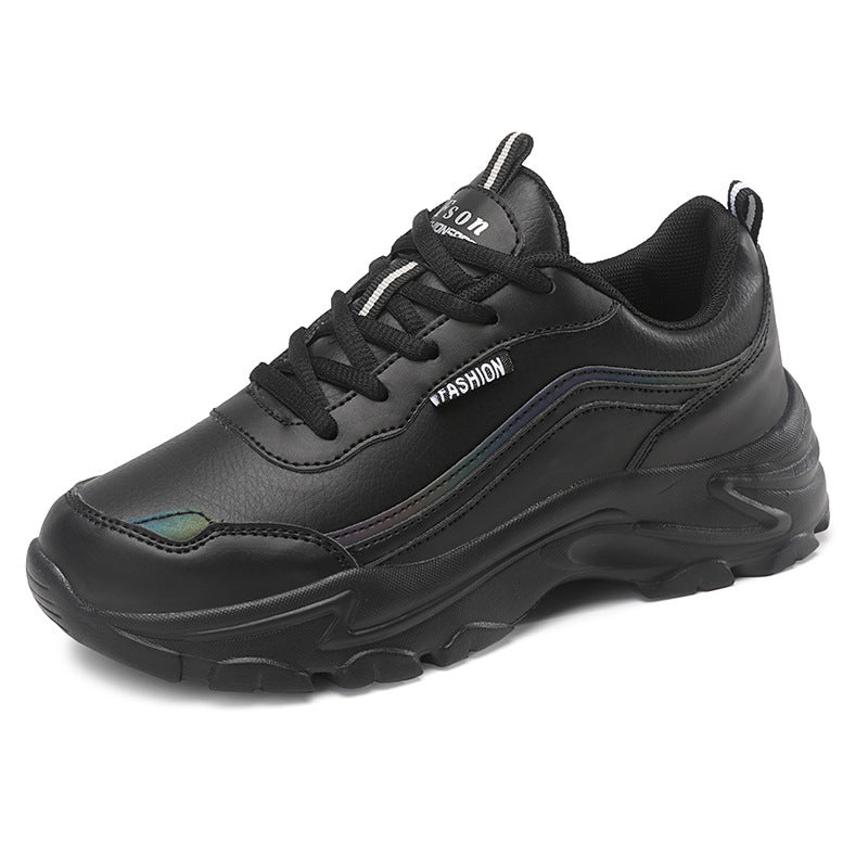 Damen modische und komfortable Sneakers mit dämpfender Sohle EB