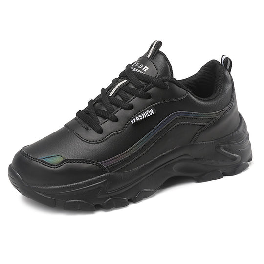 Damen modische und komfortable Sneakers mit dämpfender Sohle EB