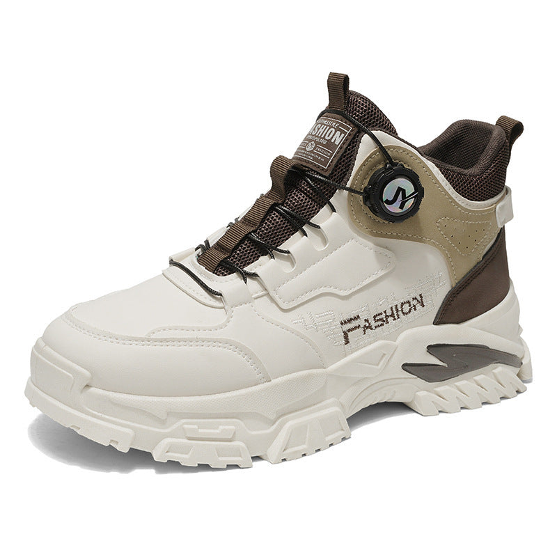Damen Sportliche High-Top Sneakers mit rutschfestem Profil und modernem Design EB