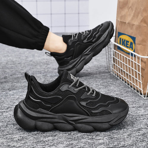 Damen Sportliche Sneakers mit dämpfendem Sohlenprofil und atmungsaktivem Obermaterial EB