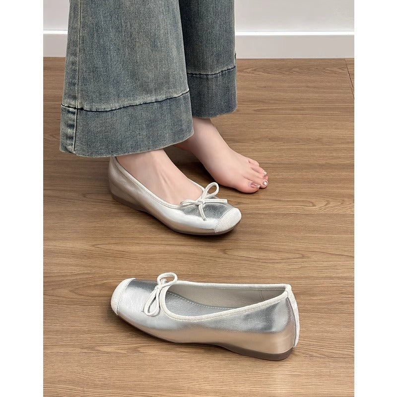 Damen Ballerinas mit elegantem Glitzer-Design und komfortablem Fußbett EB