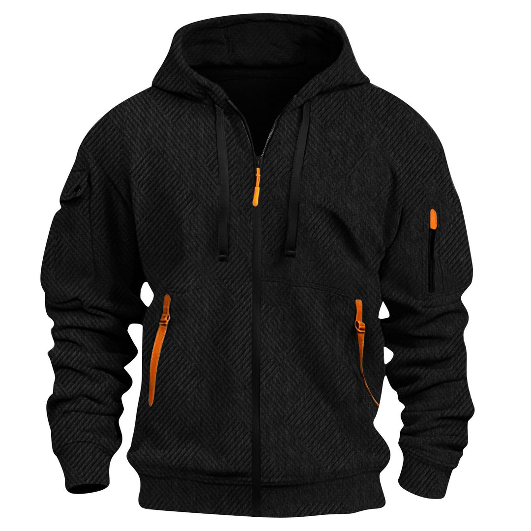 Herren Fleecejacke mit praktischen Taschen EB