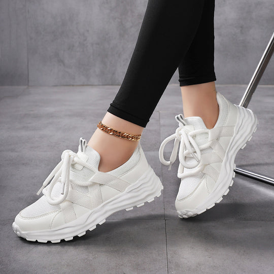 Damen Atmungsaktive Sneaker im modernen Design mit dämpfender Sohle EB