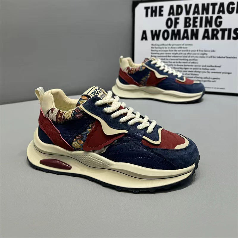 Damen Sportliche Sneakers mit einzigartigem Design und atmungsaktiver Struktur EB
