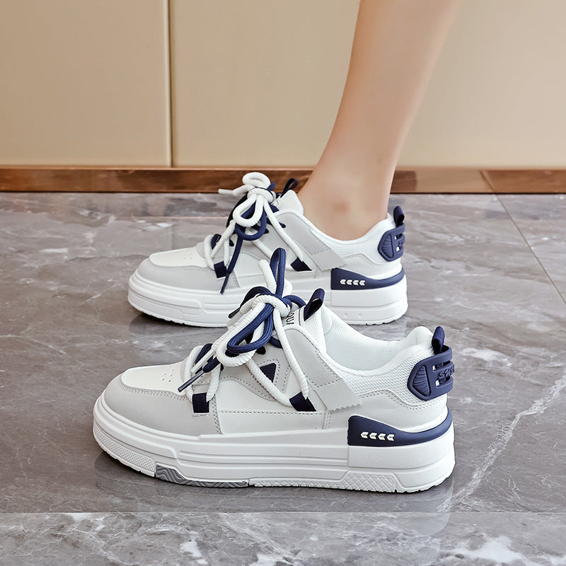 Damen modische Sneaker mit innovativem Schnürsystem und atmungsaktiver Obermaterialstruktur EB