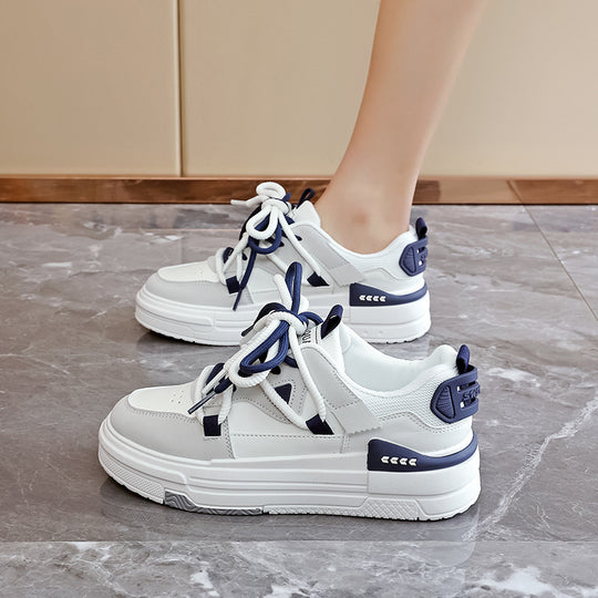 Damen modische Sneaker mit innovativem Schnürsystem und atmungsaktiver Obermaterialstruktur EB