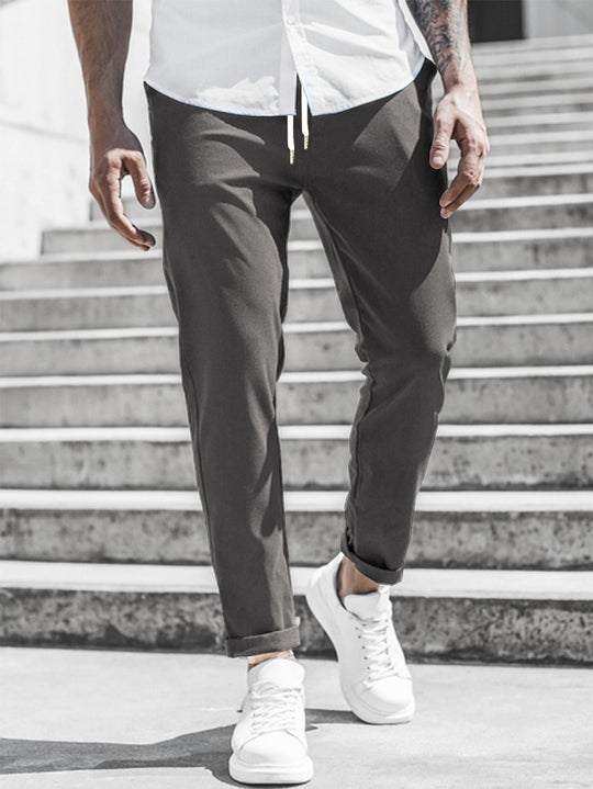 EB Herren Freizeithose mit Kordelzug und Seitentaschen
