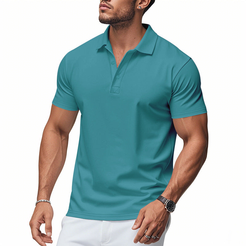 Herren Polohemd mit modernem Schnelltrocknungsstoff und eleganter Passform EB