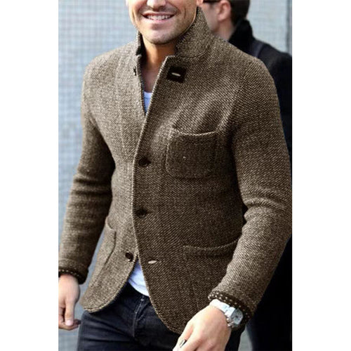 Herren Casual Chic Strickblazer EB