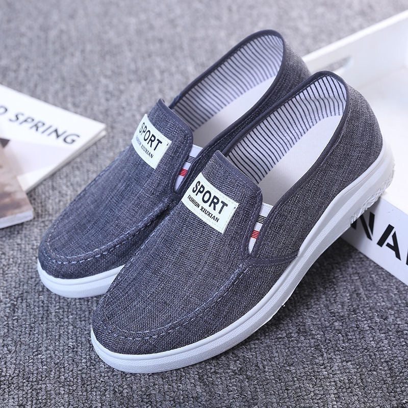 Damen Sportliche Canvas Slipper EB