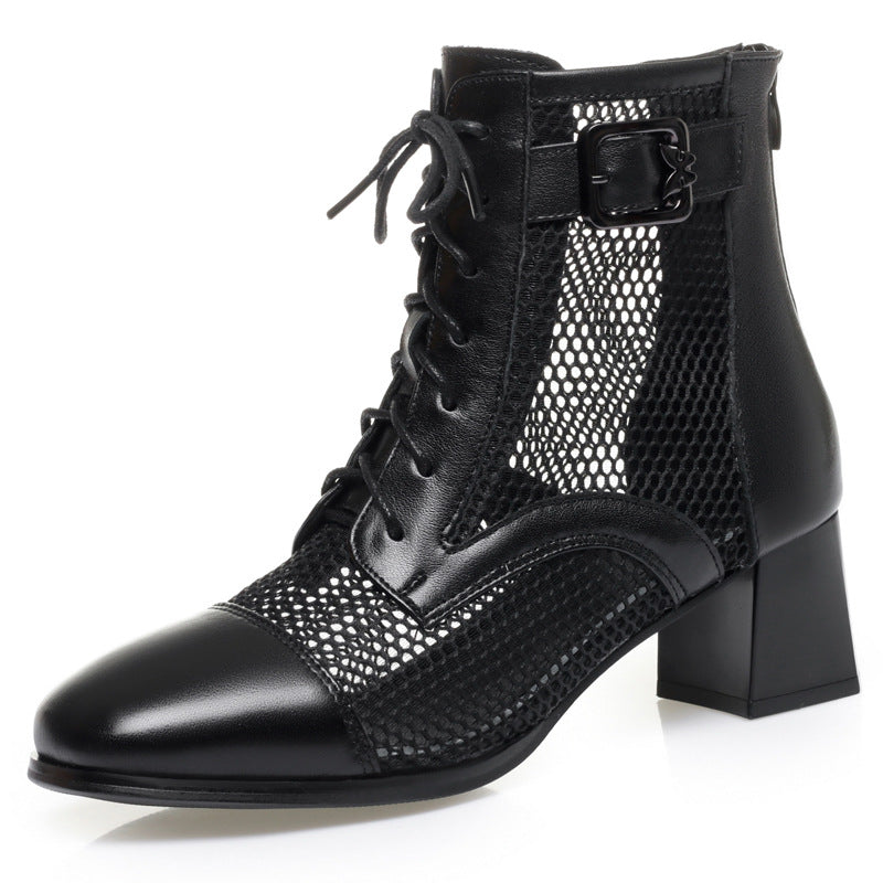 Damen Elegante und atmungsaktive Stiefeletten EB