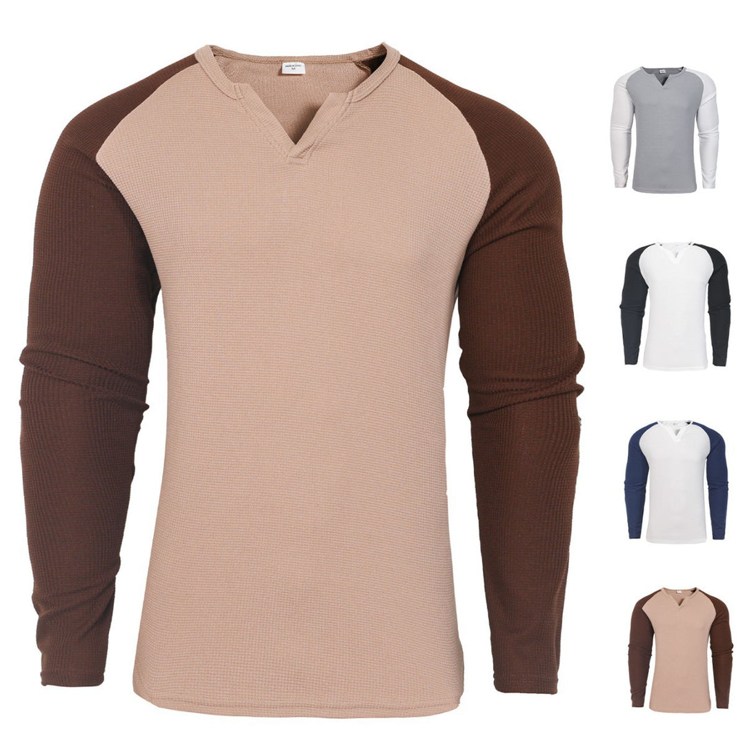 Herren Langarmshirt mit innovativem Strukturdesign EB
