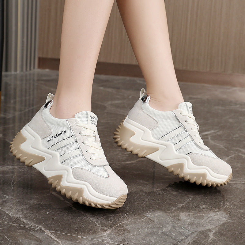Damen Sportliche Sneaker mit hochdämpfendem Profil und atmungsaktivem Obermaterial EB