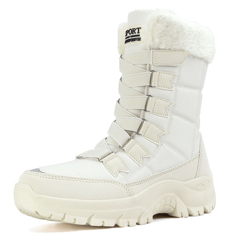 Damen Wetterfeste Winterstiefel mit isolierendem Innenfutter und rutschfester Sohle EB