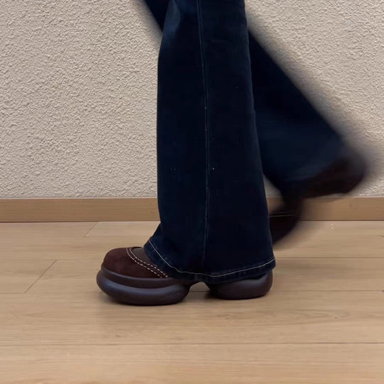 Damen Bequeme und elegante Schnürschuhe mit modischen Akzenten EB
