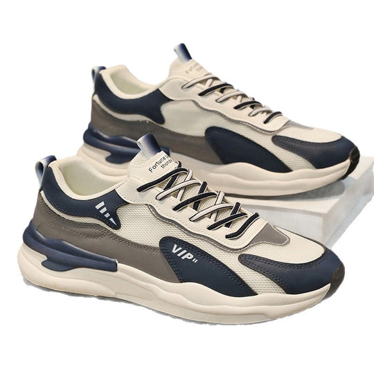 Damen Sportliche Sneakers mit atmungsaktivem Mesh-Obermaterial und rutschfester Sohle EB