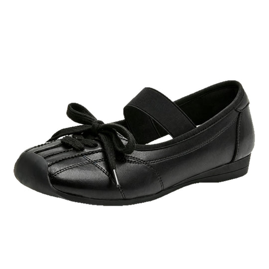Damen sportliche Sneakers mit verstellbarem Riemen EB