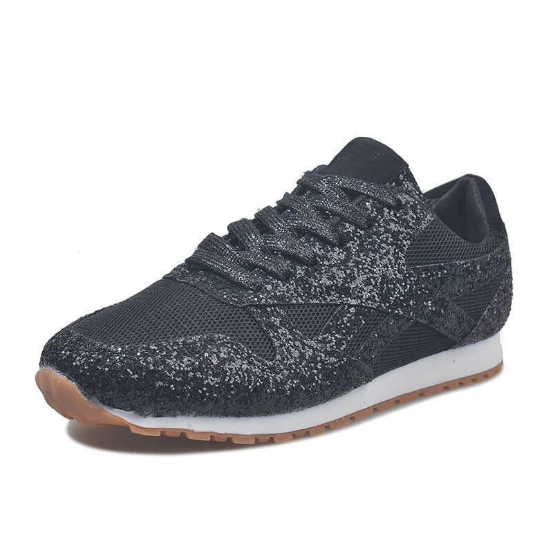 Damen Glitzernde Freizeitsneaker EB