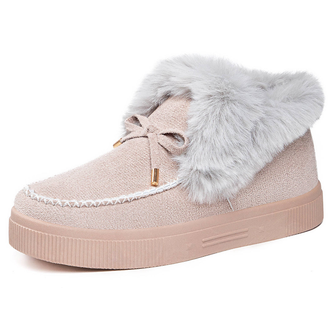 Damen Elegante und bequeme Sneaker mit kuscheligem Innenfutter EB