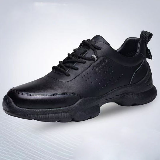 Damen Sportliche Ledersneaker mit atmungsaktiver Sohle und ergonomischem Design EB