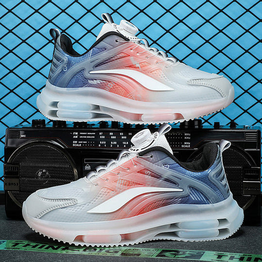 Damen Sportliche Luftpolster Sneaker mit innovativem Schnellschnürsystem EB