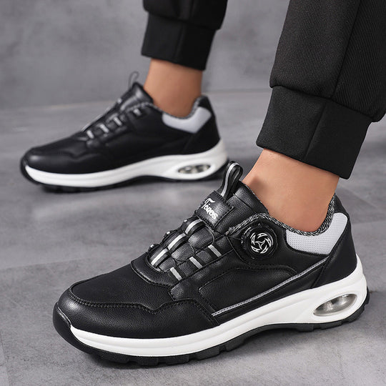 Damen Sportliche Sneakers mit innovativem Schnellschnürsystem und luftdämpfender Sohle EB