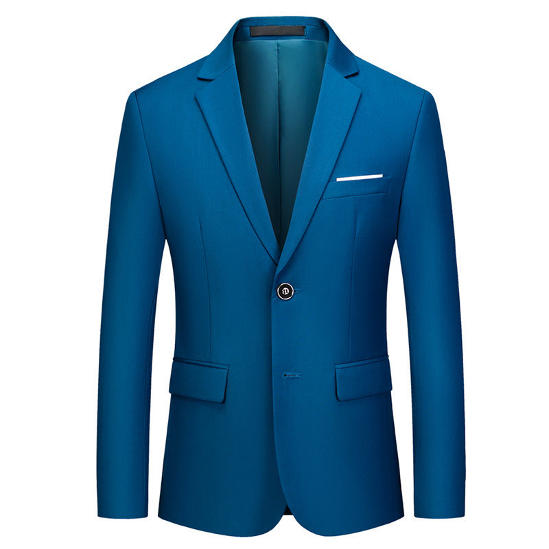 Herren nan tailliertes Sakko mit schmaler Silhouette, Stretchanteil und Pattentaschen EB