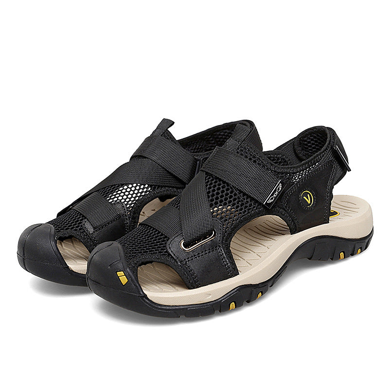 Damen Atmungsaktive Sport-Sandalen mit verstellbaren Riemen und rutschfester Sohle EB