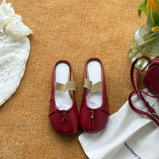 Damen Elegante Mokassins mit modischem Riemendesign aus metallic Leder und bequemer Innensohle EB