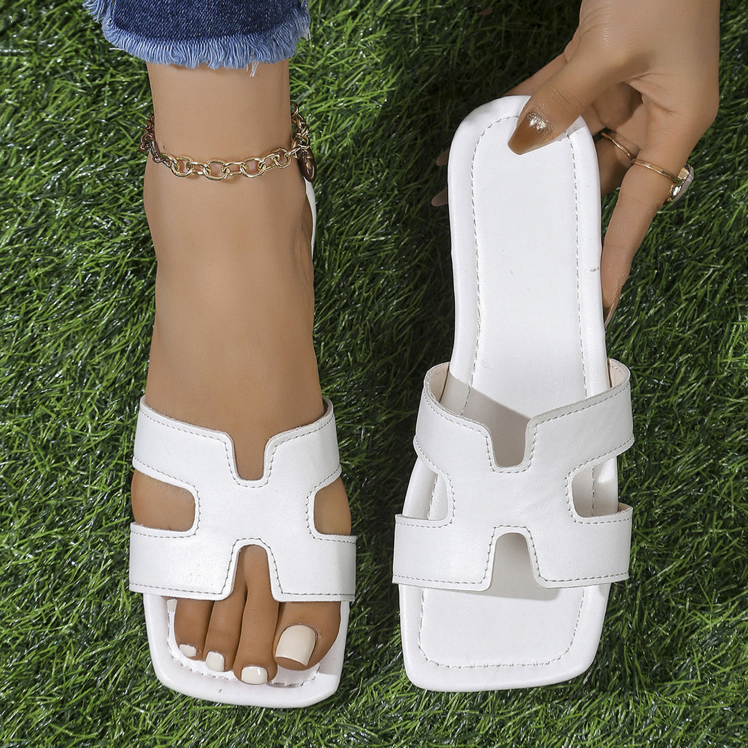 Damen Sandalen mit geschmackvollem Design und komfortablem Absatz EB