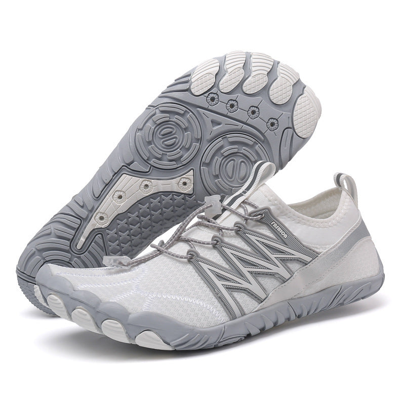 Damen Barfuß-Sportschuhe mit rutschfester Sohle und elastischem Schnellschnürsystem EB
