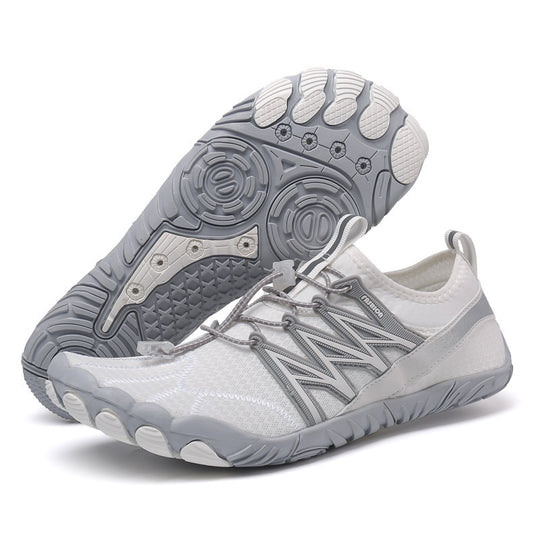 Damen Barfuß-Sportschuhe mit rutschfester Sohle und elastischem Schnellschnürsystem EB