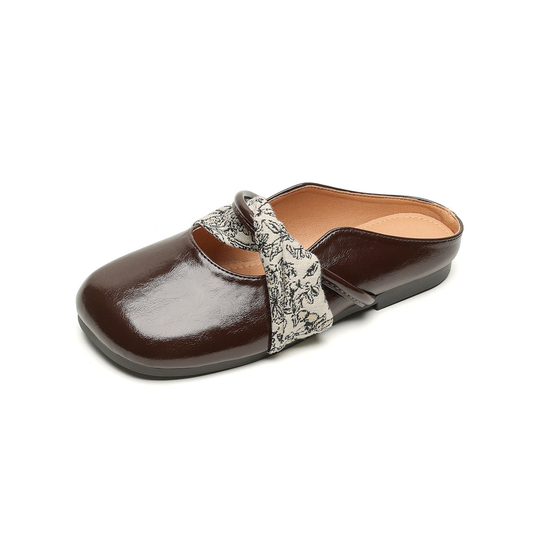 Damen Mokassins mit floralem Design und komfortablem Fußbett EB