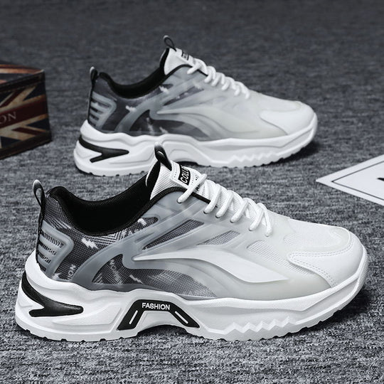 Damen Trendige Sportschuhe mit atmungsaktivem Obermaterial und stoßdämpfender Sohle EB