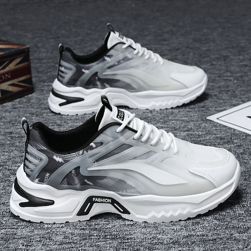 Damen Trendige Sportschuhe mit atmungsaktivem Obermaterial und stoßdämpfender Sohle EB
