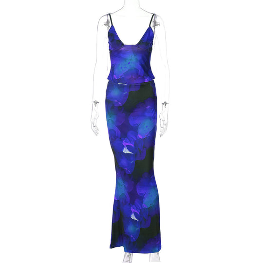 Damen Elegantes und figurbetontes Leopardenset EB