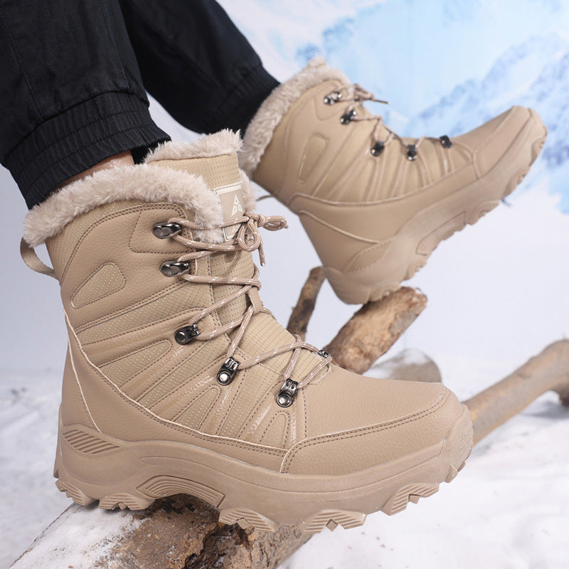 Damen Winterstiefel mit isolierender Polsterung und rutschfester Sohle EB