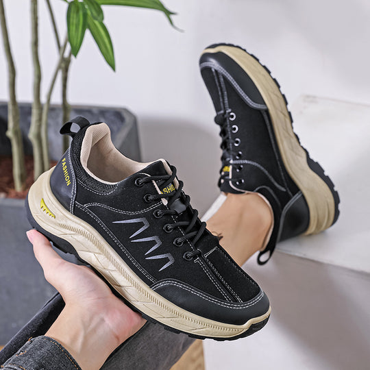 Damen Bequeme Freizeit- und Sport-Sneaker mit stabiler Sohle EB