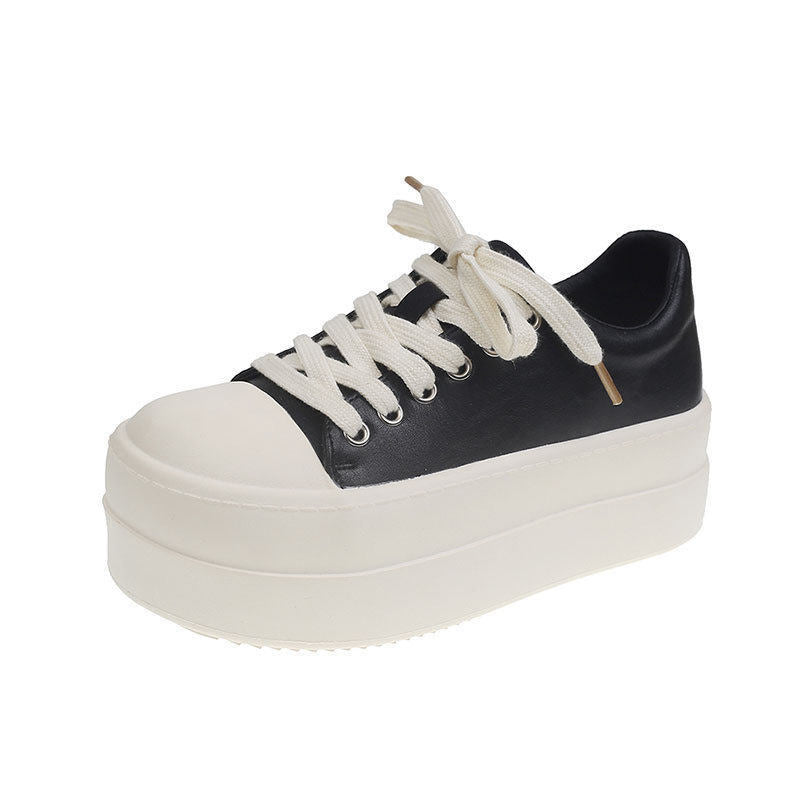 Damen Plateausneaker mit modischer Schnürung und komfortablem Innenfutter EB