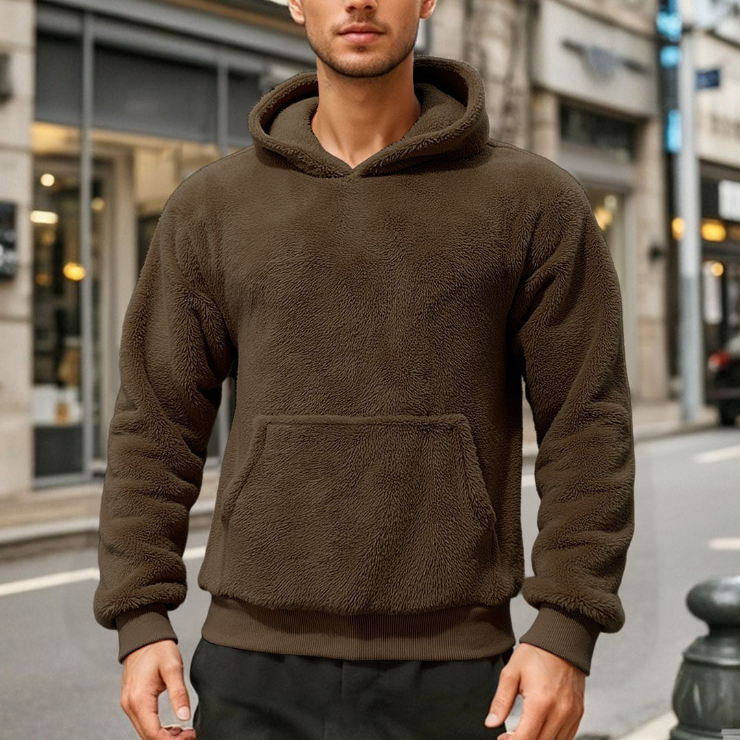 Herren bequemer Oversized Kapuzenpullover EB